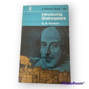 Introducing Shakespeare GB Harrison 1962 Vintage Pelican Books Paperback